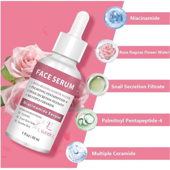 NWT Niacinamide Face Serum - Hydrating Moisturizer 3 Pack 30ml Each - Picture 10 of 11